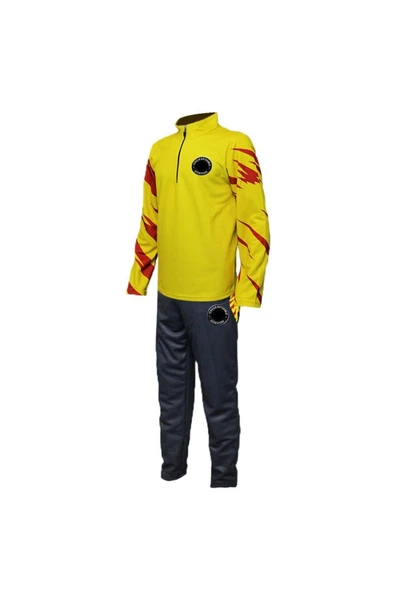 DO-SMAI Yarım Fermuarlı Dik Yaka Antrenman Fitness Eşofman Takımı Es881 ürün görseli