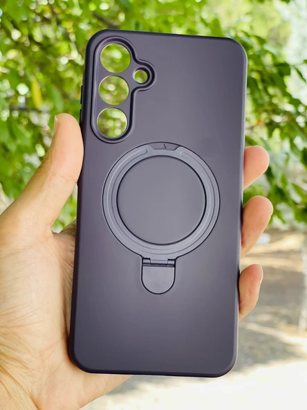 Zipax Samsung Galaxy A35 5G Kılıf MgSafe Özellikli Standlı Pastel Renkler Azn-Reggal ürün görseli 1