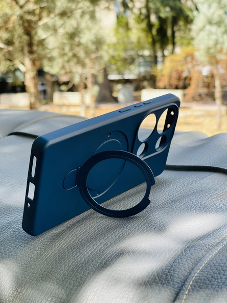 Zipax Xiaomi Redmi Note 13 Pro 4G Kılıf MgSafe Özellikli Standlı Pastel Renkler Azn-Reggal - Resim 3