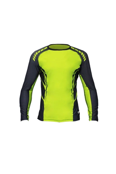 DO-SMAI Dijital Baskılı Uzun Kollu Long Sleeve Rashguard Spor Shirt Rg071