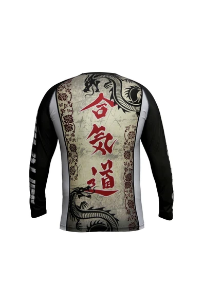DO-SMAI Dijital Baskılı Uzun Kollu Long Sleeve Rashguard Shirt Rg010 - 3
