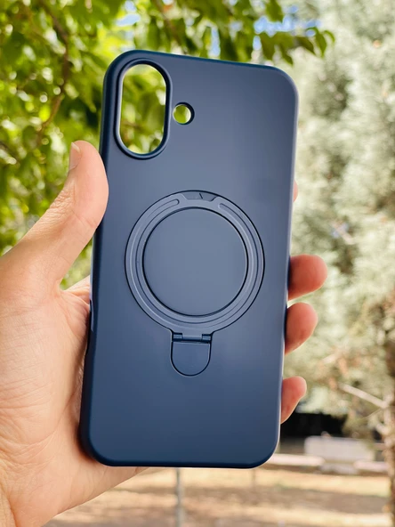 Zipax Apple iPhone 16 Plus Kılıf MgSafe Özellikli Standlı Pastel Renkler Azn-Reggal ürün görseli 1