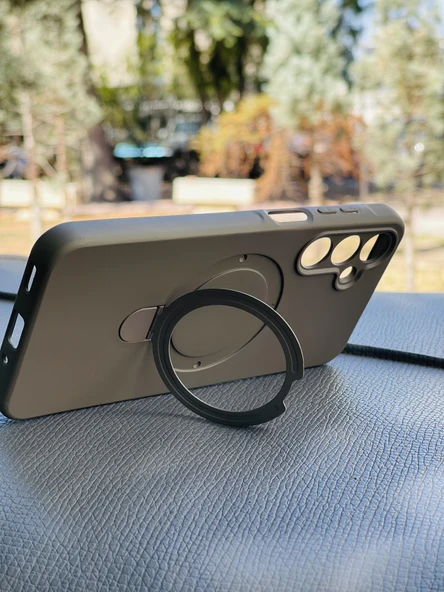 Zipax Samsung Galaxy A16 Kılıf MgSafe Özellikli Standlı Pastel Renkler Azn-Reggal - Resim 3