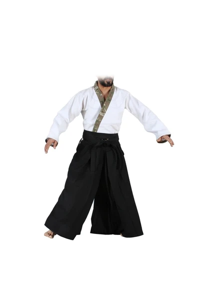 DO-SMAI Hakama Kimono Pantolonu (ÜST DAHİL DEĞİLDİR) Ja070 - 3