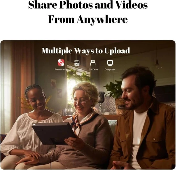 Pexar By Lexar Dijital Resim Çerçevesi - Resim 4