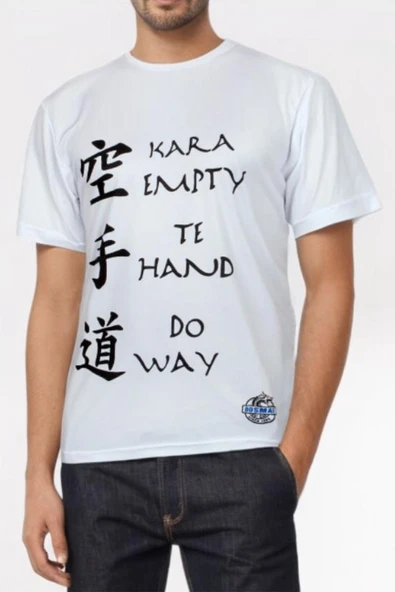 DO-SMAI Dijital Baskılı Karate Fitness Boks Muay Thai Antrenman Tişörtü Spor T-shirt Krt093 ürün görseli