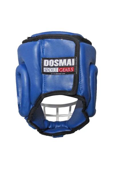 DO-SMAI Yüz Korumalı Demirli Boks Kick Boks Kaskı M Beden KO373 - Resim 4