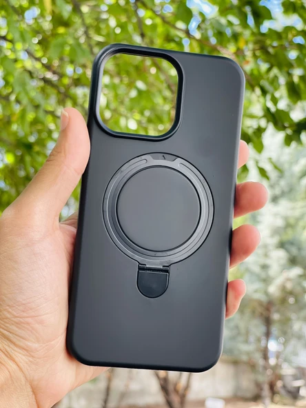 Zipax Apple iPhone 15 Kılıf MgSafe Özellikli Standlı Pastel Renkler Azn-Reggal ürün görseli 1