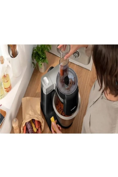 Bosch Mums2vm40 Mutfak Makinesi Mum Serie I 2 900 W Siyah, Gümüş - airfry tepsi HEDİYE - 7