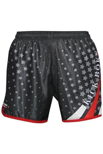 DO-SMAI Dijital Baskılı Kick Boks Fitness Boks Muay Thai Antrenman Şortu Spor Şort Kbs253