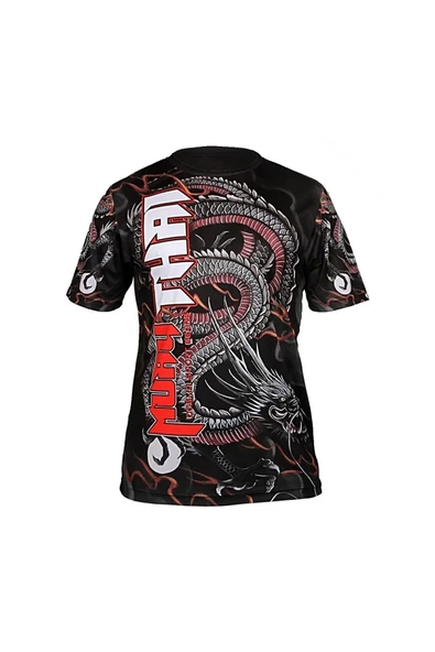 DO-SMAI Dijital Baskılı İkili Boks Kick Boks Muay Thai Spor T-Shirt Şort Takımı - 2