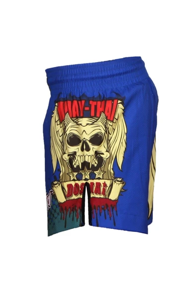 DO-SMAI Dijital Baskılı Strong Kick Boks Fitness Boks Muay Thai Antrenman Şortu Spor Şort Mts212 - Resim 4