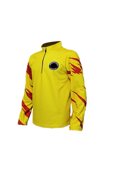 DO-SMAI Yarım Fermuarlı Dik Yaka Antrenman Fitness Eşofman Takımı Es881 - Resim 4