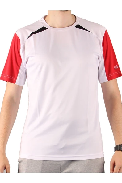 DO-SMAI Slim Fit Performans Fitness Antrenman Sporcu T-Shirt BYT163 - Resim 2