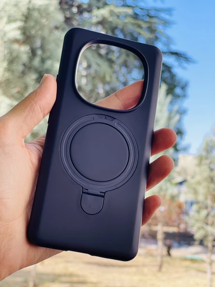 Zipax Xiaomi Redmi Note 14 Pro 5G Kılıf MgSafe Özellikli Standlı Pastel Renkler Azn-Reggal ürün görseli 1