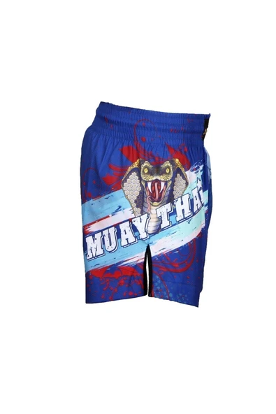 DO-SMAI Dijital Baskılı Fitness Boks Muay Thai Antrenman Şortu Spor Şort Mts211 - 3