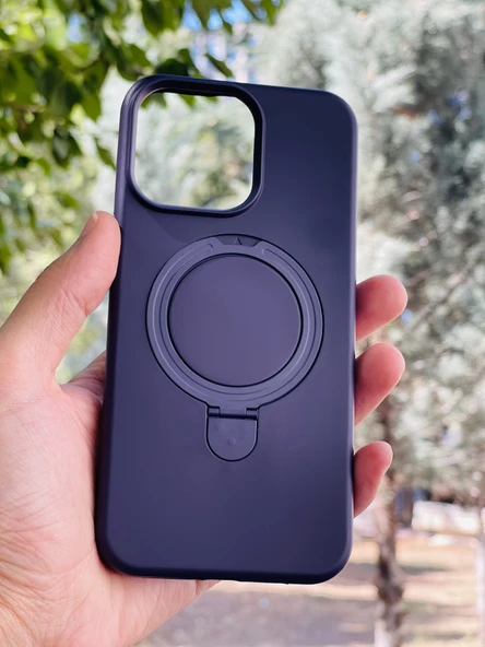 Zipax Apple iPhone 16 Pro Kılıf MgSafe Özellikli Standlı Pastel Renkler Azn-Reggal ürün görseli 1