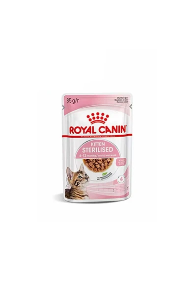Pouch Kitten Sterilised Gravy Yavru Kedi Konservesi 85 gr