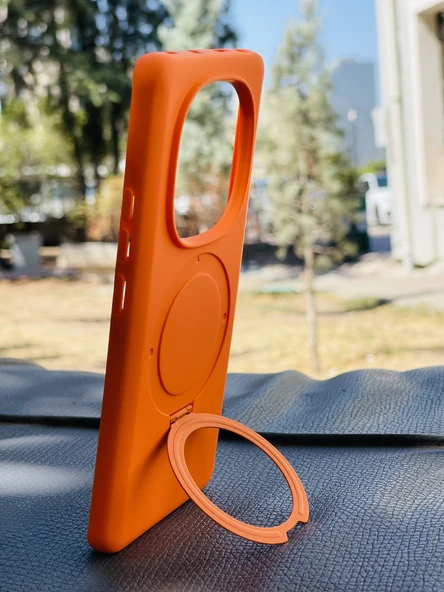 Zipax Xiaomi Redmi Note 14 Pro 5G Kılıf MgSafe Özellikli Standlı Pastel Renkler Azn-Reggal - Resim 4