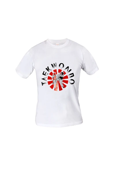 DO-SMAI Taekwondo Baskılı Antrenman Tişörtü Spor T-Shirt TK834 - 1