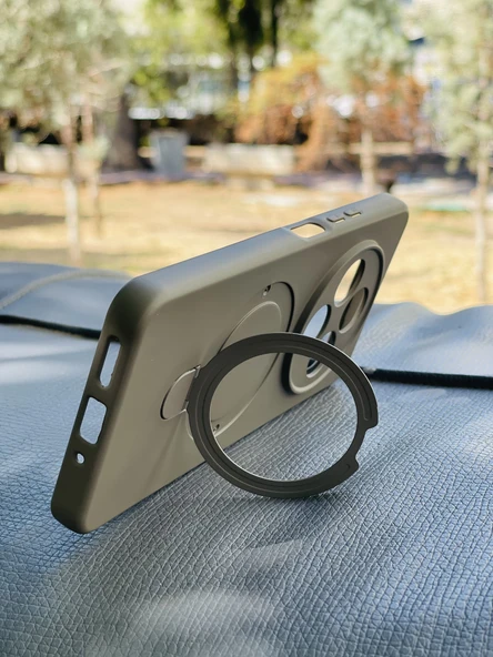 Zipax Xiaomi Redmi 14C Kılıf MgSafe Özellikli Standlı Pastel Renkler Azn-Reggal - Resim 3