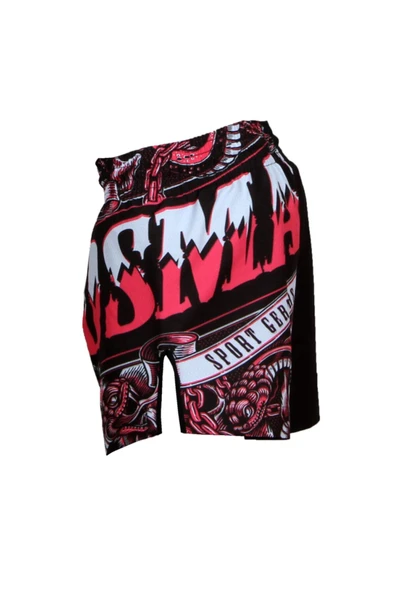 DO-SMAI Dijital Baskılı Snake Fitness Boks Muay Thai Antrenman Şortu Spor Şort Fgs238 - 4