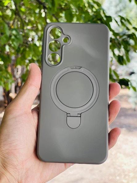 Zipax Samsung Galaxy S24 FE Kılıf MgSafe Özellikli Standlı Pastel Renkler Azn-Reggal ürün görseli 1