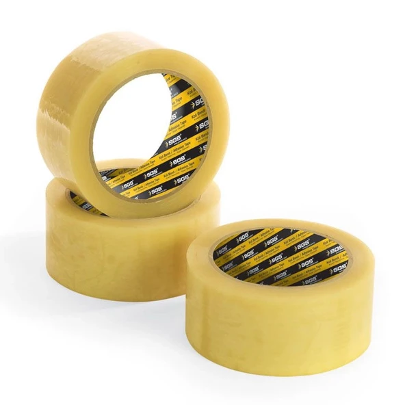 SGS KOLİ BANDI ŞEFFAF 45MM*40MT AKRİLİK 6 ADET - 1