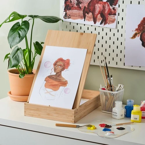 IKEA Tuval Defteri, Beyaz, 21x30 cm, 16 Adet - 5