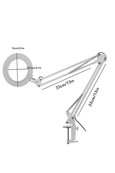 Upx 803l Akrobat Led Aydınlatmalı Dimmerli 5x Büyüteç - 5