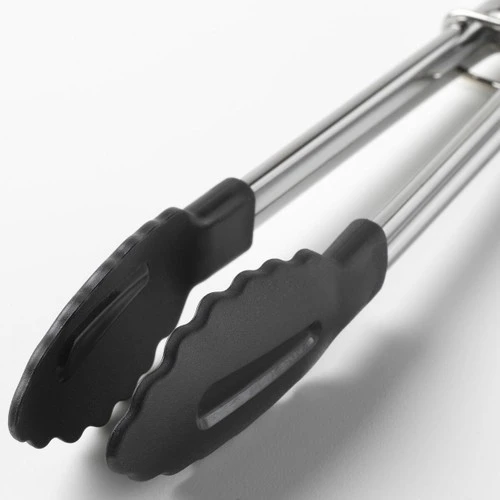 IKEA 2 Adet Servis Maşası Plastik Uçlu Uzunluk: 18 cm 2 Li Set Paslanmaz Çelik Maşa - 3