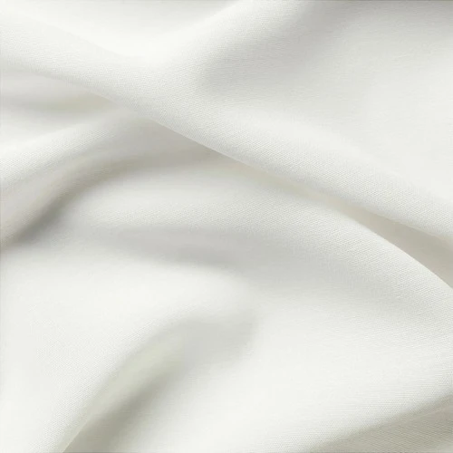 IKEA Hılja Fon Perde 145 x 300 cm Beyaz 2 Kanat Polyester Makinede Yıkanabilir Işık Filreli - 2