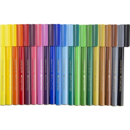 Faber-Castell Eğlenceli Keçeli Kalem, 20 Renk - 2