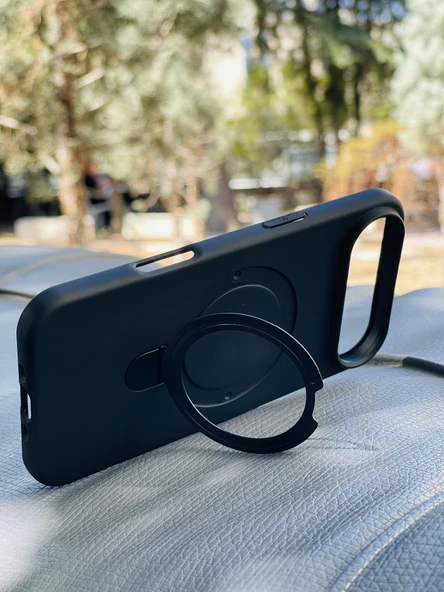 Zipax Apple iPhone 17 Air Kılıf MgSafe Özellikli Standlı Pastel Renkler Azn-Reggal - Resim 3