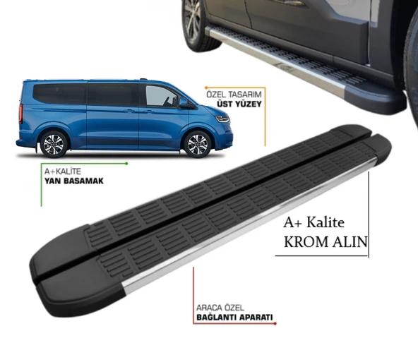 CARAVELLE T7 LİFE UZUN ŞASE YAN BASAMAK 2025 2026 2027 ürün görseli 1