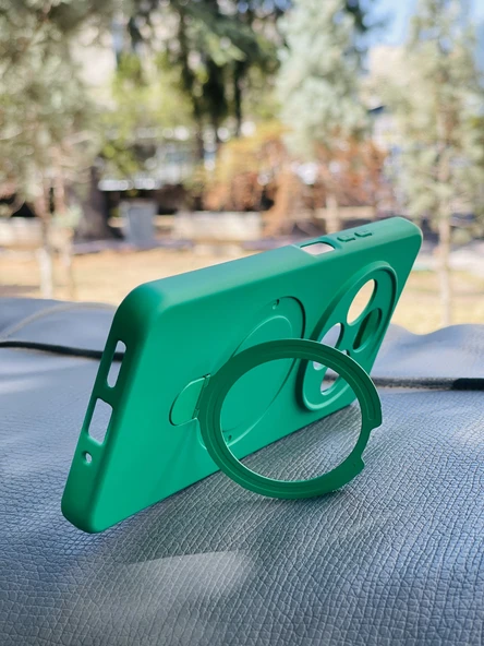 Zipax Xiaomi Redmi 14C Kılıf MgSafe Özellikli Standlı Pastel Renkler Azn-Reggal - Resim 3