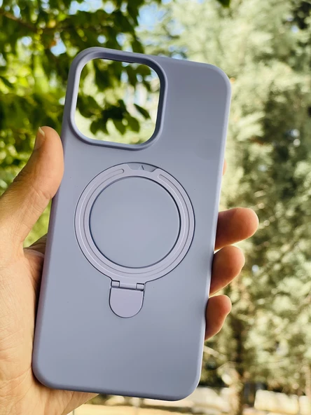 Zipax Apple iPhone 30 Kılıf MgSafe Özellikli Standlı Pastel Renkler Azn-Reggal ürün görseli 1