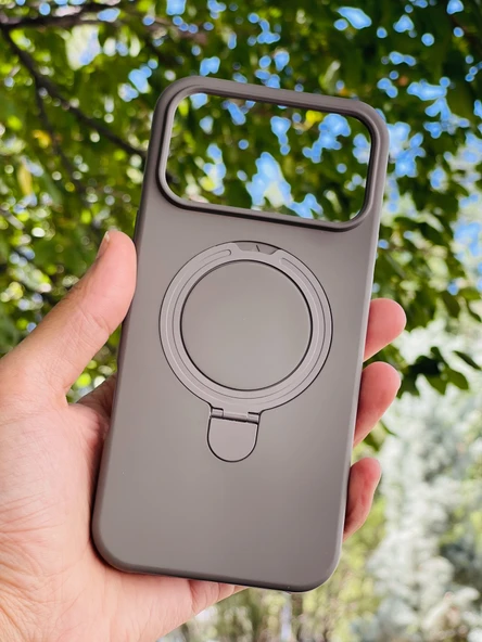 Zipax Apple iPhone 17 Pro Max Kılıf MgSafe Özellikli Standlı Pastel Renkler Azn-Reggal ürün görseli 1