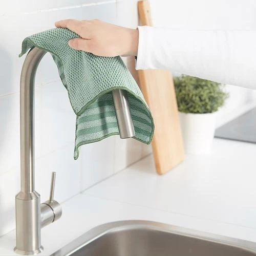 IKEA Pepprıg Mikrofiber Bez, Çok Renkli, 28X28 Cm, 3 Parça - 3