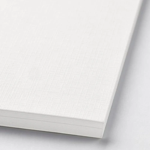 IKEA Tuval Defteri, Beyaz, 21x30 cm, 16 Adet - 2