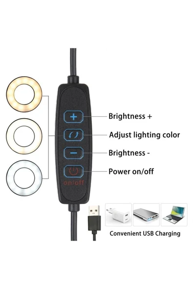 Upx 803l Akrobat Led Aydınlatmalı Dimmerli 5x Büyüteç - 8