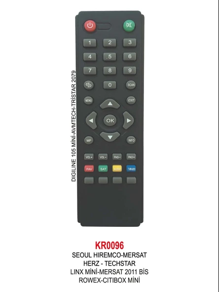 DIGILINE MİNİ UYDU  KUMANDASI ürün görseli 1