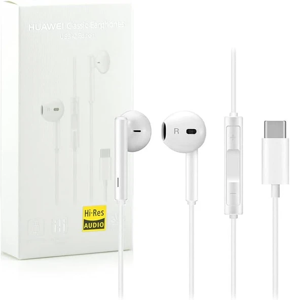 Huawei CM33 Type-c Kablolu Klasik Mikrofonlu Kulak İçi Kulaklık (Türkiye Garantili) - 2