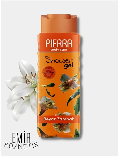 Pierra Duş Jeli Beyaz Zambak 500 ml ürün görseli 1