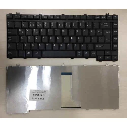 Nion Toshiba V000130390 uyumlu Notebook Klavye (Siyah TR) ürün görseli 1