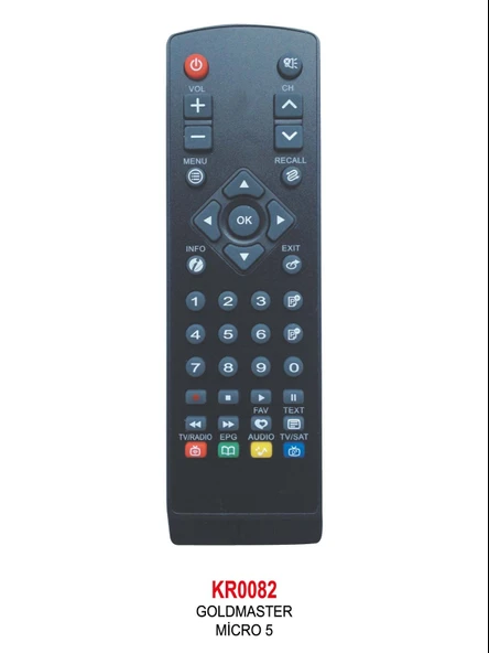 GOLDMASTER-MİCRO 5 UYDU KUMANDA ürün görseli
