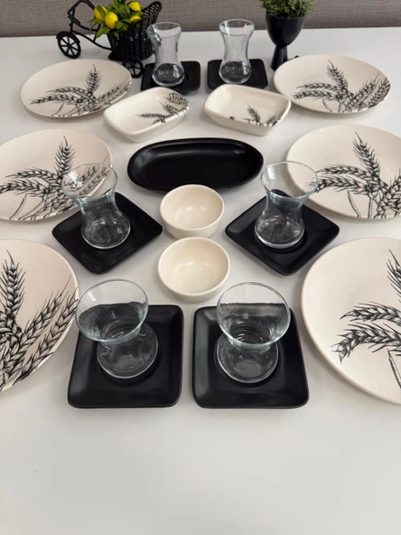 Takım Kahvaltı 23 Parça 6 Kişilik Başak - 3