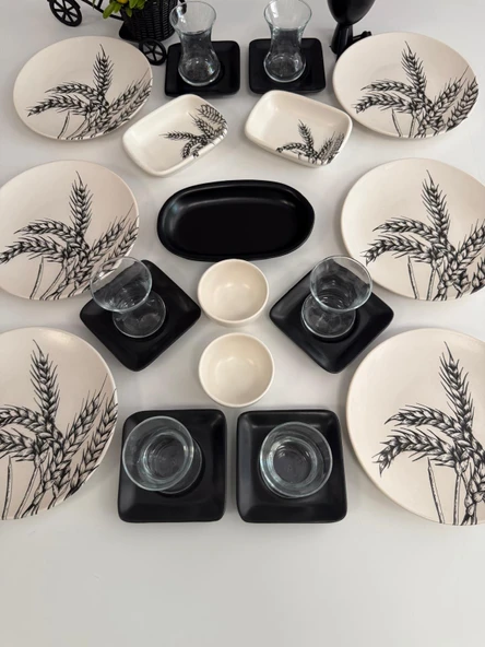 Takım Kahvaltı 23 Parça 6 Kişilik Başak - 4