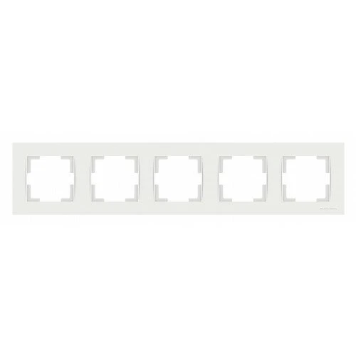 RİTA BEYAZ BEŞLİ YATAY ÇERÇEVE ürün görseli 1