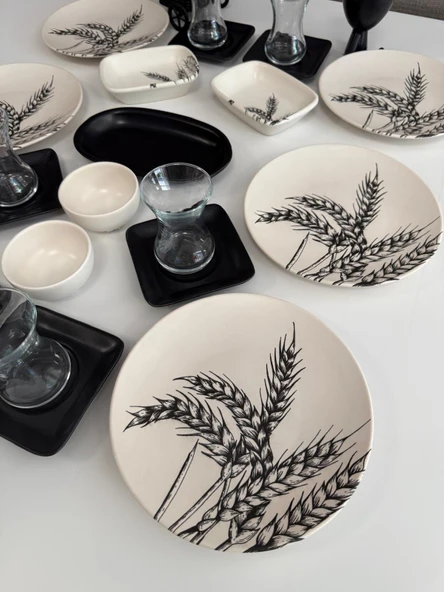 Takım Kahvaltı 23 Parça 6 Kişilik Başak - 5